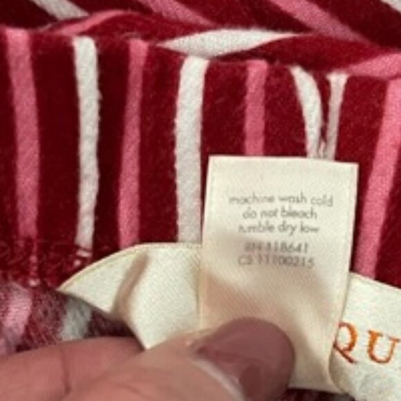 Cacique Collection Sleepwear Size 18 20 Flannel Bottoms Striped Pajama Set - Picture 5 of 7